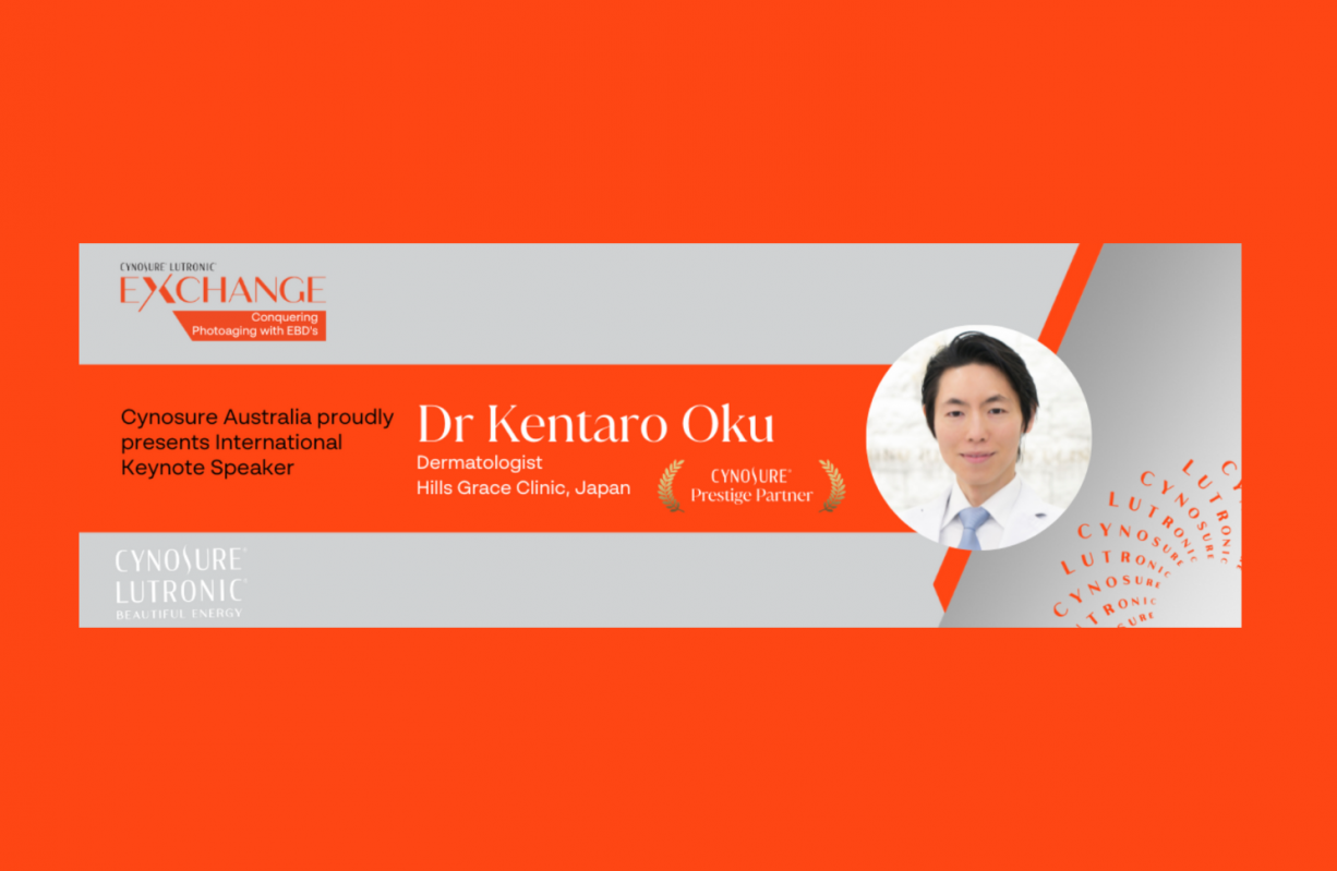 EDUCATION Cynosure Event_Dr Kentaro Oku Banner