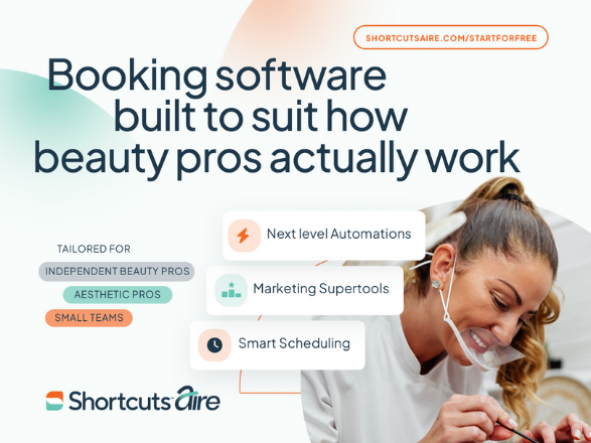 Shortcuts Launches Free Booking Software to Support Independent Beauty Professionals
