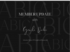 Member Update with Gayle Dube #17